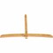Ekena Millwork Bellingham Rough Sawn Timber Gable Bracket, Western Red Cedar, 96"W x 60"H x 4"D x 4"F, 15/12 Pitch GBW096X60X0404BEL00RWR - alternate 3